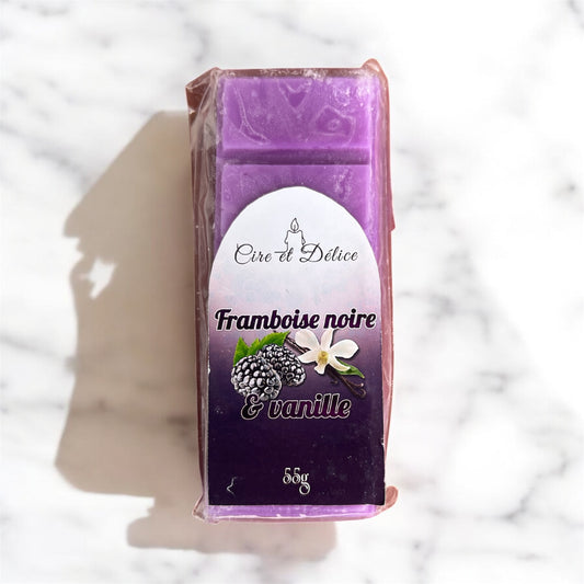 Fondant parfumé framboise noire et vanille
